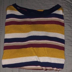 NEVER WORN stripped tee shirt